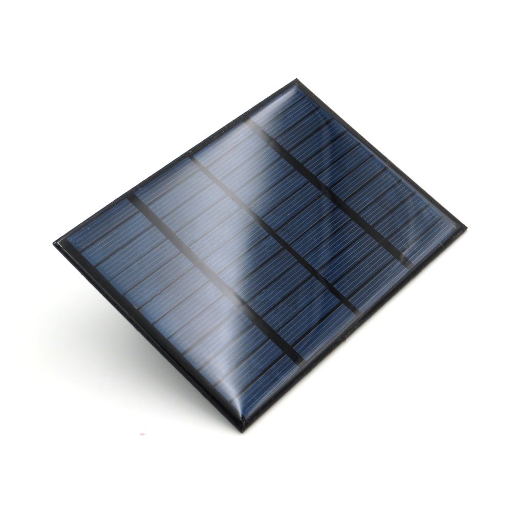 防水迷你太阳能电池板1W 2W 3W 5W 10W 5V 6V 9V 12V 18V环氧树脂PET小型圆形太阳能电池